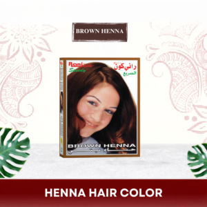 brown henna hair color
